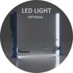 LED 2 søjlet lift bundramme_OPTIONAL