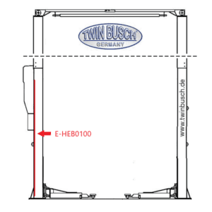 Hydaulikslange 2 søjlet E-HEB0100