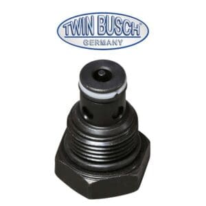 Énvejs-/trykventil for hydraulikpumpe til TwinBusch lift