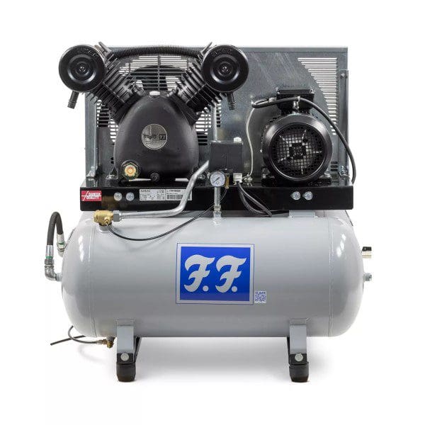 FF professionel industrikompressor 710/90+90 - 5,5 HK - Billede 2