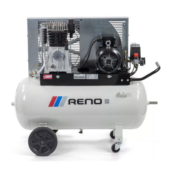 Reno mobil værkstedskompressor 400/90 - 3 HK - Billede 2