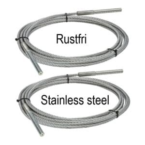 Rustfri stålwire til autolift TW250-260