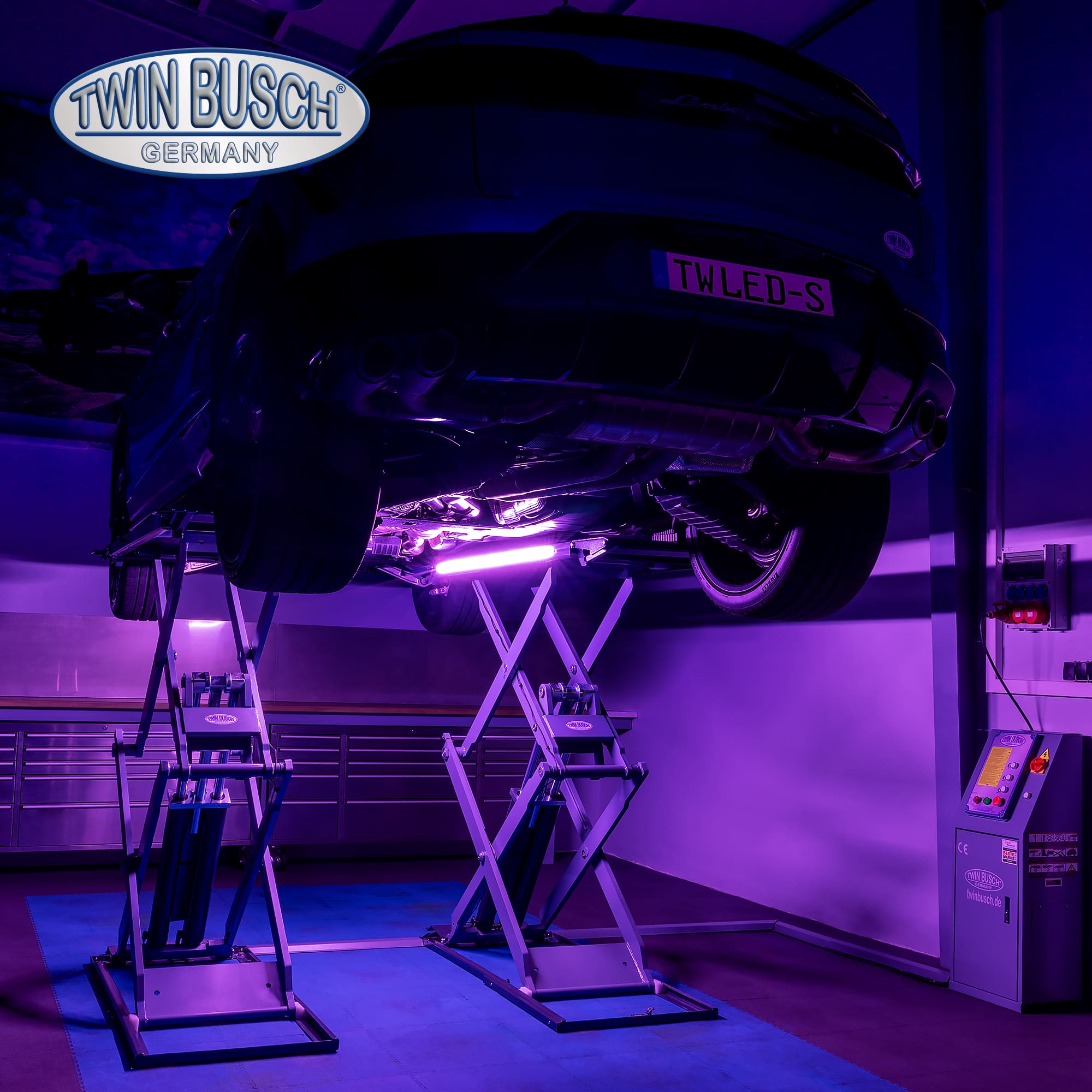 Twinbusch TWLED-S LED-lys til sakselift - Billede 9